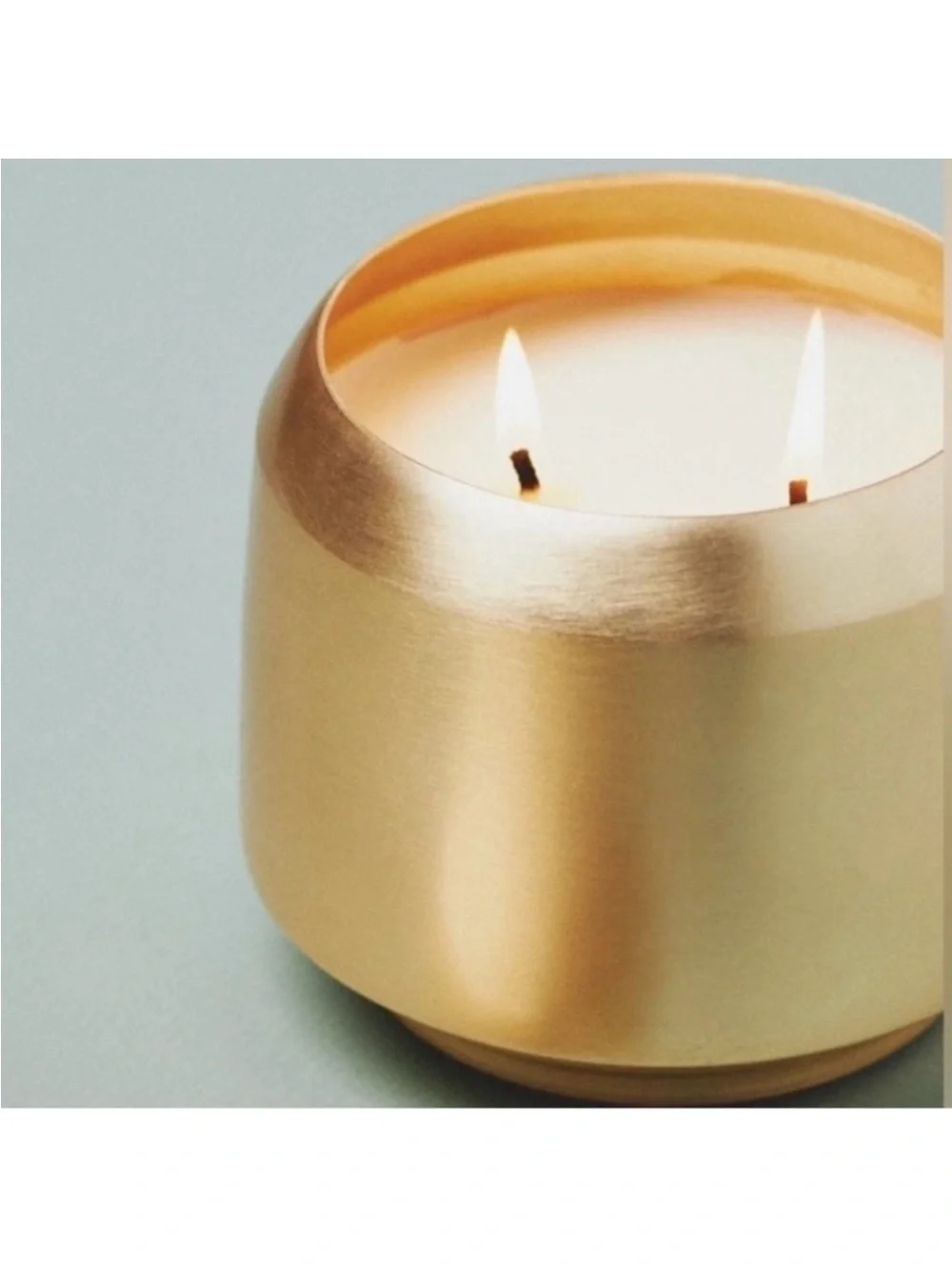NWT Anthropologie The Gather Candle Ambered Topaz/ Medium